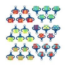 음률미술 롤리롤러 6종 세트 2181, 해양+정글+농장+마을+모양+교통, 1세트