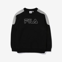 휠라 아동용 소매 배색 맨투맨 FK2POD3401X