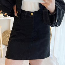 끌레느모네 여성용 핏보정 베이직 미니 스커트 치마