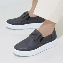 지쎄 제이슈 천연 양가죽 수제화 슬립온 4cm