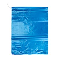 쓰리포 분리수거함 평판 쓰레기봉투 청색, 100매, 40L