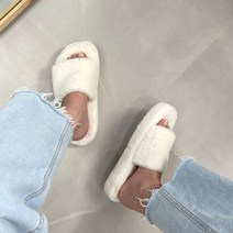 릴렉티브 여성용 컴폴 베이직 라인 퍼 슬리퍼