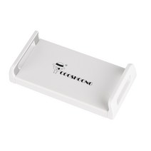 쿠슝 핸드폰 태블릿 거치대 헤드 13cm ~ 25cm 홀더, 흰색