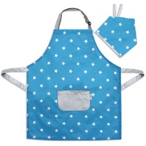 더해피 아동용 버클형 앞치마 두건 세트 02