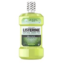 리스테린 내추럴 그린티 마일드 구강청결제, 1L, 1개