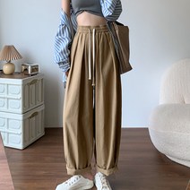 포플러앤씨 여성용 머핑 와이드 팬츠