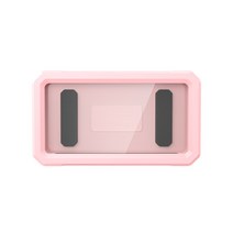 글랑앤 360도 회전 주방 욕실 방수 핸드폰 거치대 핑크, 1개