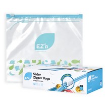 EZn이지엔 슬라이더 지퍼백 60p, 대(L), 60매