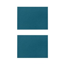 베이직 컬러 방수 린넨 미끄럼방지 플레이스 매트 2P, 013, 32 x 21 cm