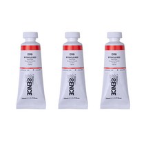 신한에쎈스 아크릴 컬러 물감 Tube A 시리즈 피롤 레드 3p, 1색, 50ml