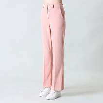 코카리나 렌솔 부츠컷 9부 정장 밴딩 슬랙스