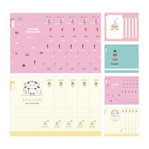 펜피아 여아용 600 3-6 영어 초등노트, 랜덤발송, 30개