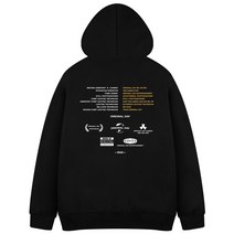 오리지널데이 남성용 빅사이즈 엔딩오알 루즈핏 후드티 OIA_0020