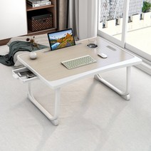 따니네 비엔 접이식 테이블 서랍형 ZZ040, 베이지