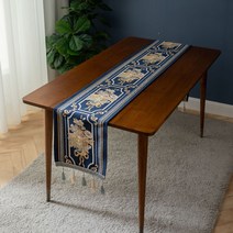 빈티지 테이블 러너 Q151, 타입2, 35 x 200 cm