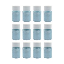 아트니즘 슬라임 레진아트 미술공예 인어의 펄 파우더 12p, 하늘, 15g