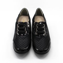 여성용 발편한 에나멜 펀칭 스니커즈 27043