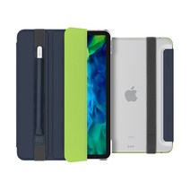 패치웍스 스마트 스탠드 퓨어커버 태블릿PC 케이스 op-00847, 네이비(847136)