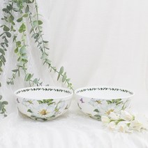 로얄에식스 목련 본차이나 면기, 혼합색상, 2개