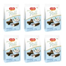 가스톤라고 미니롤 웨이퍼 코코넛, 125g, 6개