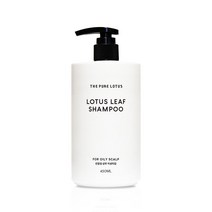 더퓨어로터스 지성타입 연꽃잎 샴푸, 1개, 450ml