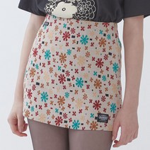 우아 여성용 블로썸 스커트
