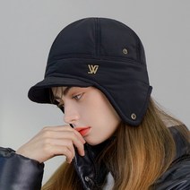 화이트샌즈 패딩 이어머프 캡