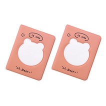 솔룸 오베어 포토카드 보관 앨범 2p, 핑크