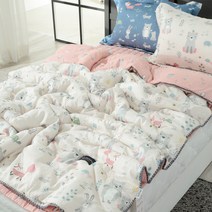 지베딩 레빗 모달100 사계절용 차렵 이불 풀세트