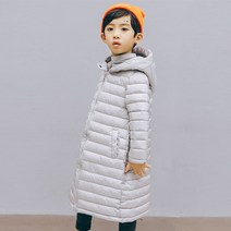 루루베베 아동용 경량 롱 패딩
