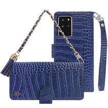 아이유나 아르보아 레더 스트랩 다이어리형 휴대폰 케이스