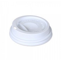 스완 일회용 핫컵 일반형 10 뚜껑 백색, 100개, 머그리드형