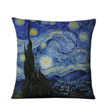 명화 에디션 소파쿠션 쿠션커버 + 솜, 30