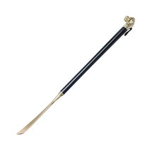 프랑온드 골드 포인트 스틸 구두주걱 58cm, 라이언 헤드 블랙, 1개