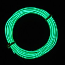파티해 EL 와이어줄 2m + 인버터, 그린, 1개