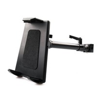 ARKON 푸쉬버튼 차량용 헤드레스트 태블릿 거치대 센터형 TABPB-RSHM5, 블랙, 1개