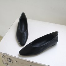 코나블루 여성용 기본 뾰족코 플랫슈즈 1cm DT3898
