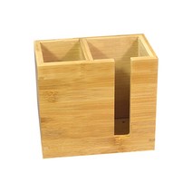마켓피오 고급 우드 수저통 케이스 타입3, 1개