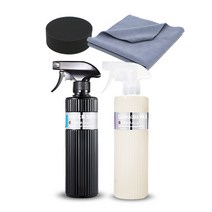 파이어볼 워터스팟 찌든때 저거제 500ml + 카나우바 왁스 광택제 500ml + 다용도 어플 + 타월 랜덤발송 세트, 1세트