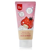 엔비베베 베베앤키즈 썬크림 폼클렌징, 128ml, 1개