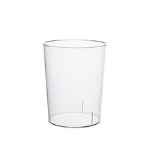 트레이드 투명 쓰레기통 소, 화이트, 1개