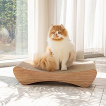 한발뚝딱 라운지 캣스크래쳐 PU-076, 클래식오크, 1개
