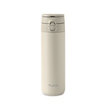 텀스 엘프 원터치 텀블러, 450ml, 모카그레이