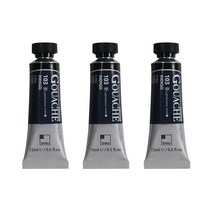 신한화구 전문가 과슈 3p 인디고, 15ml, 1색
