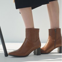 솔트앤초콜릿 웨스턴 첼시 앵클부츠 6cm 412146007