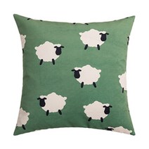 JCP 홈데코 그린컬러 쿠션커버