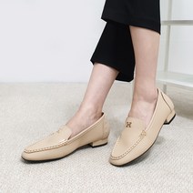 여성용 아리앤 알리 H장식 빅사이즈 로퍼