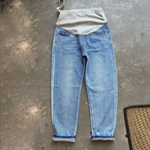 마켓A 임산부 밴딩 데님 팬츠