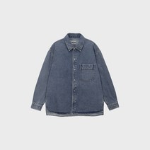 마인드브릿지 남성용 데님 아우터형 셔츠 MWWS2150
