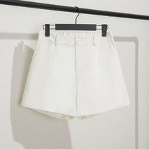 알로데 여성용 비엔또 뒷밴딩 와이드 레그 반바지